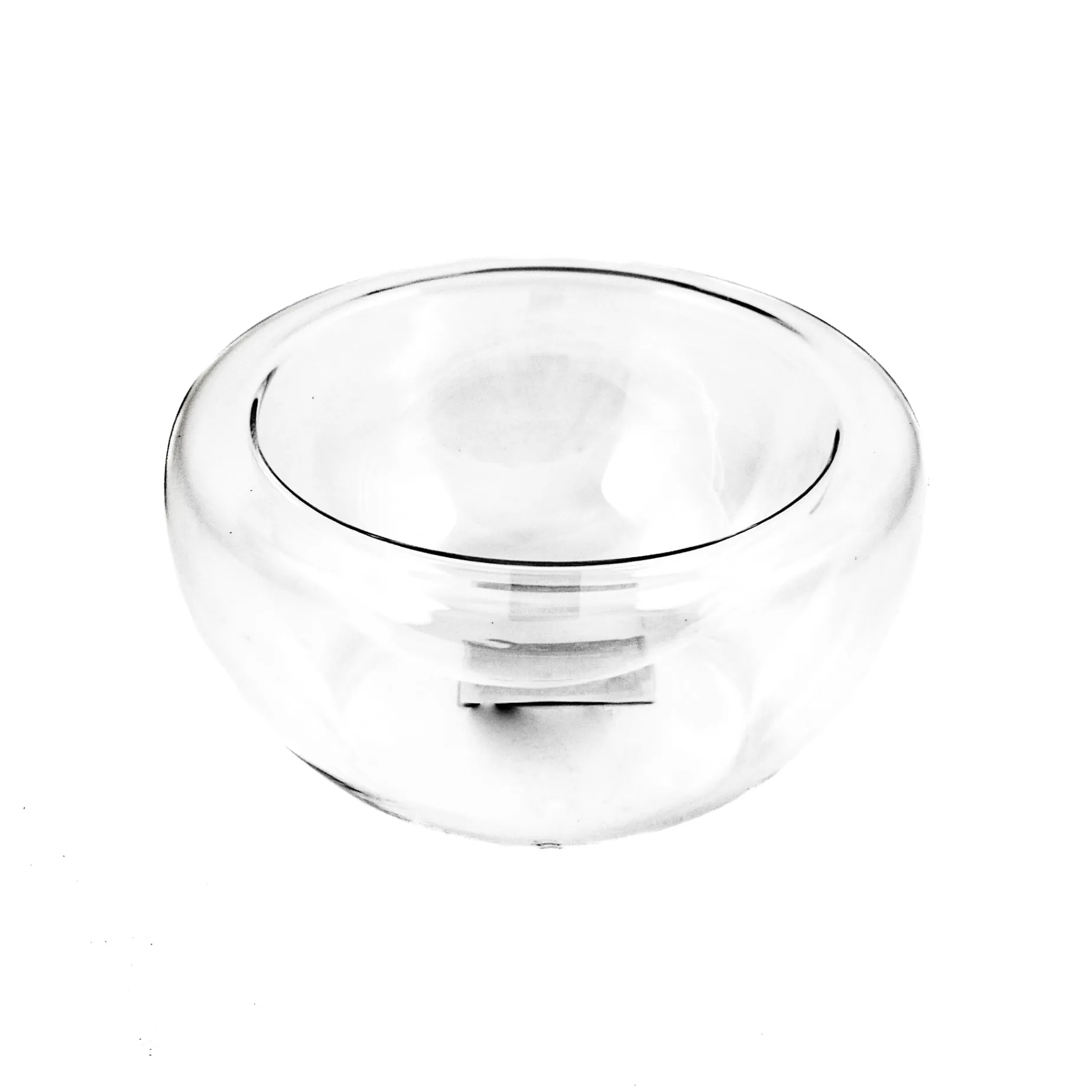 3 x 260ml Large Double-Walled Glass Bowl