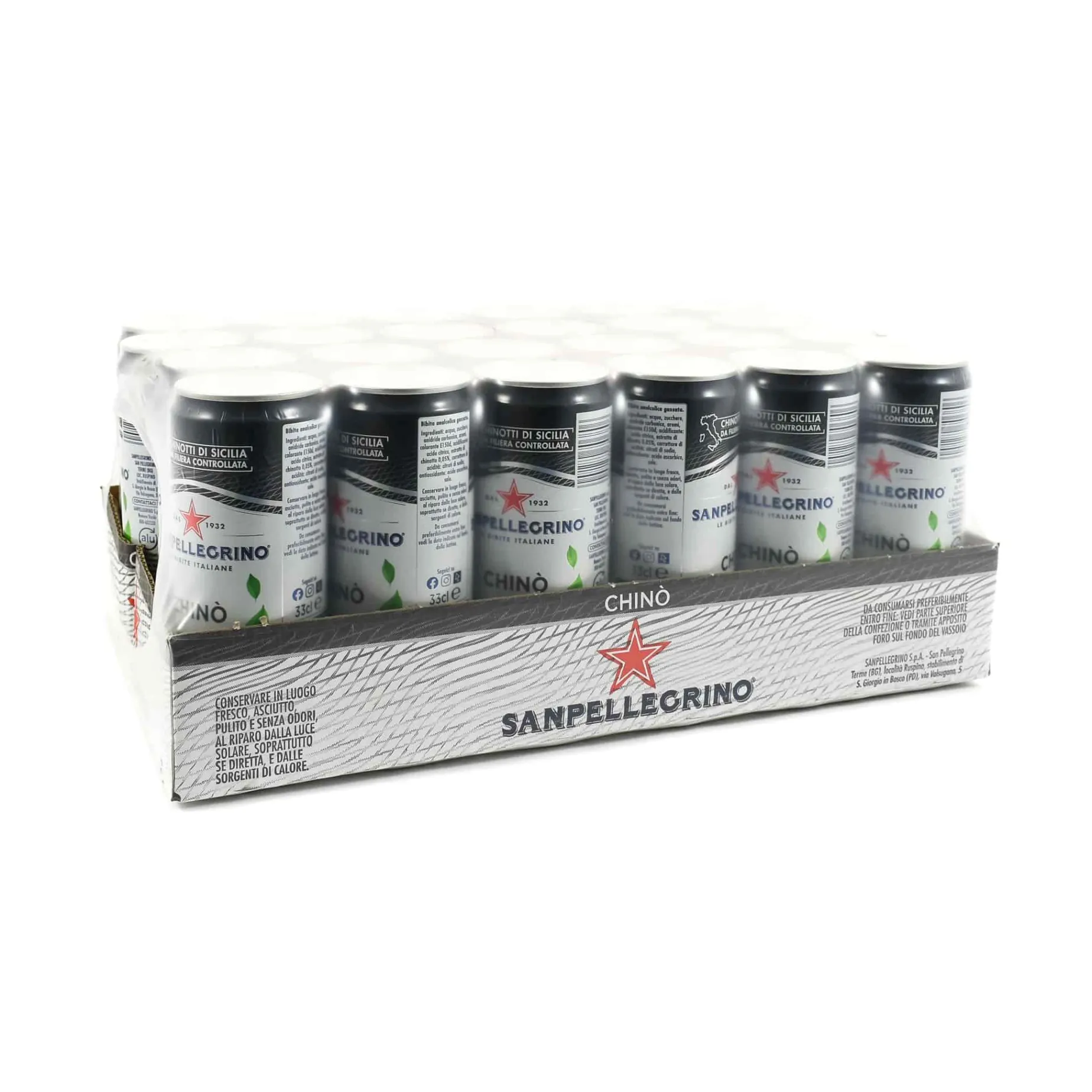 24 x 330ml San Pellegrino Chino Can