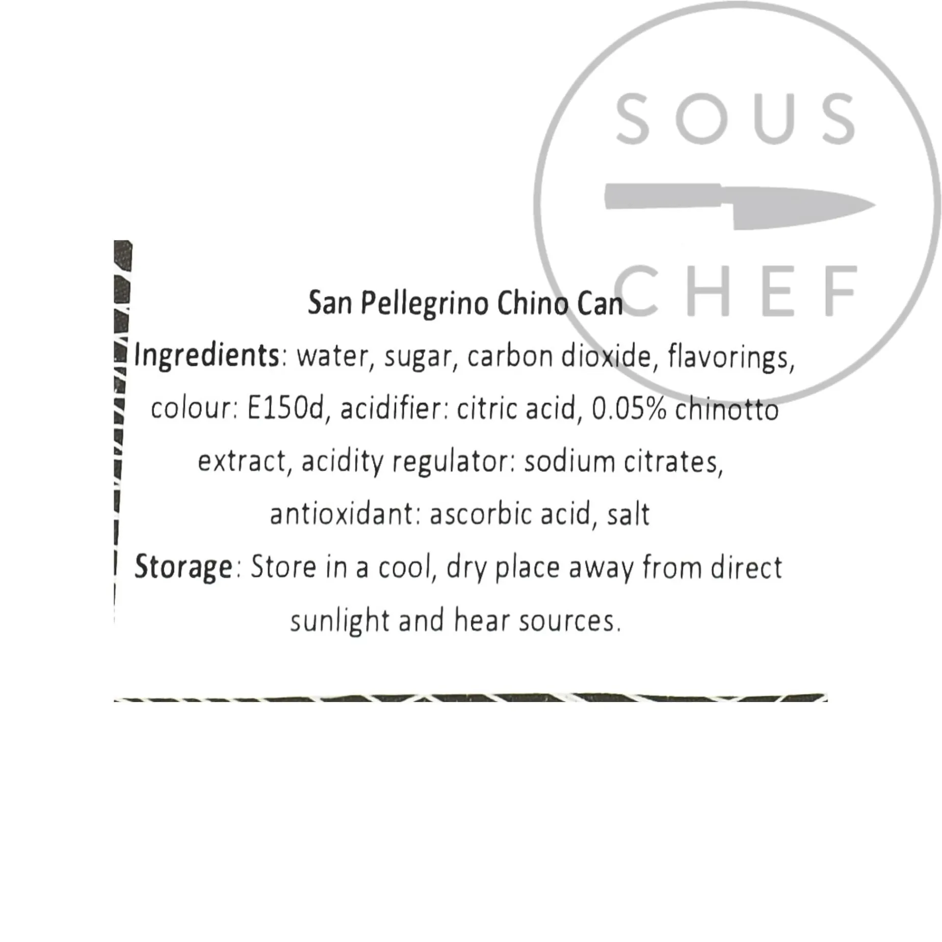 24 x 330ml San Pellegrino Chino Can