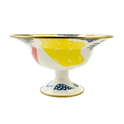 Abstract Enamel Display Dish, 30cm