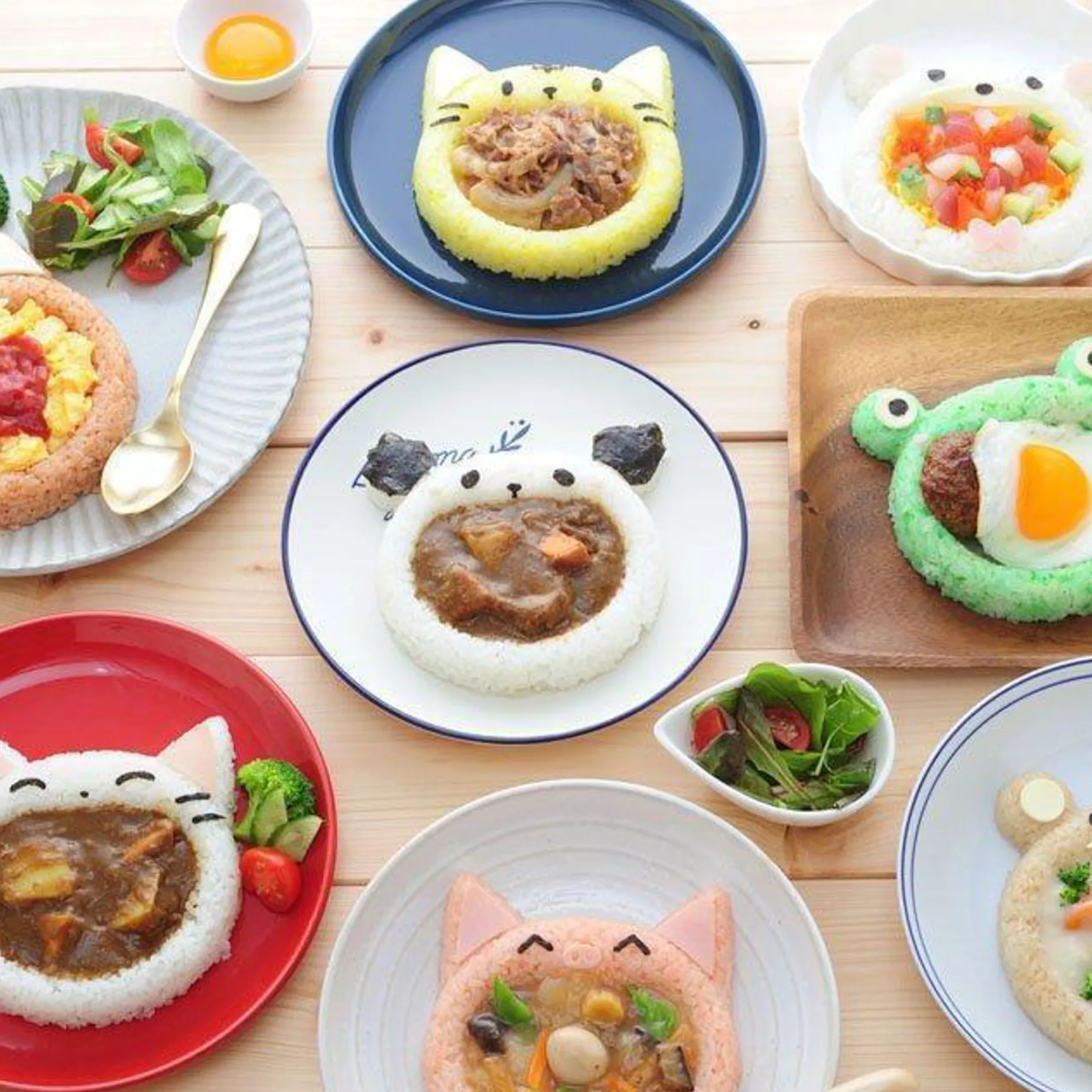 Animal Rice Mould Set for Curry