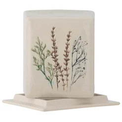 Bea Floral Butter Dish, 15cm
