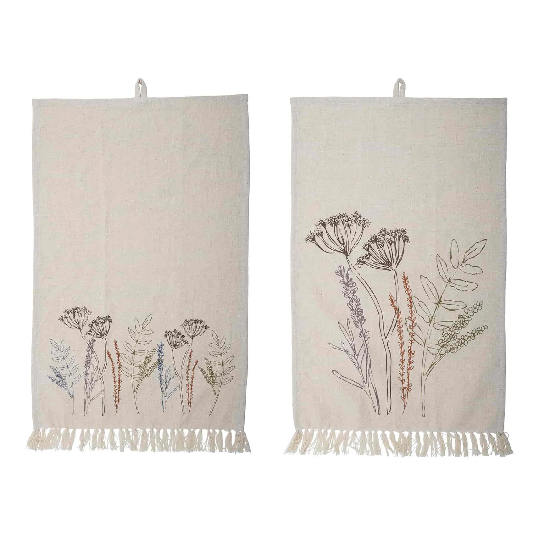 Bea Floral Cotton Tea Towel