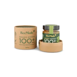BeeMade Organic Manuka MGO 100+ Honey, 250g