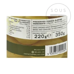 Belazu Beldi Preserved Lemons, 360g