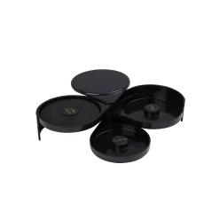 Black 3 Part Glass Rimmer