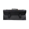 Black Buffalo Leather Knife Bag, 11 Slots