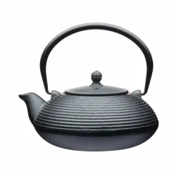 Black Cast Iron Teapot, 900ml