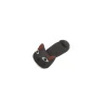 Black Cat Ceramic Chopstick Rest, 4cm