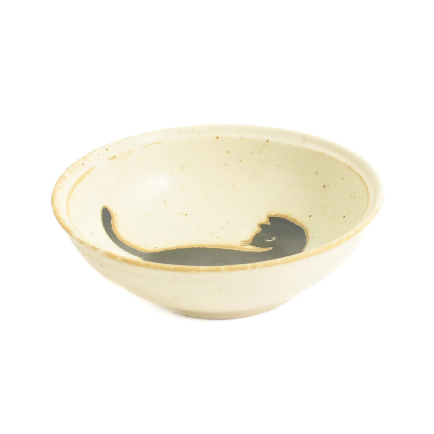 Black Cat Japanese Bowl, 14cm