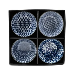 Blue & White Rice Bowl Boxed Gift Set