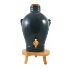 Blue Glaze Vinaigrier, 3L