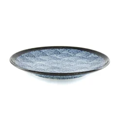 Blue Wave Dinner Plate, 29cm