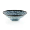 Blue Wave Large Shallow Bowl, 24.3cm