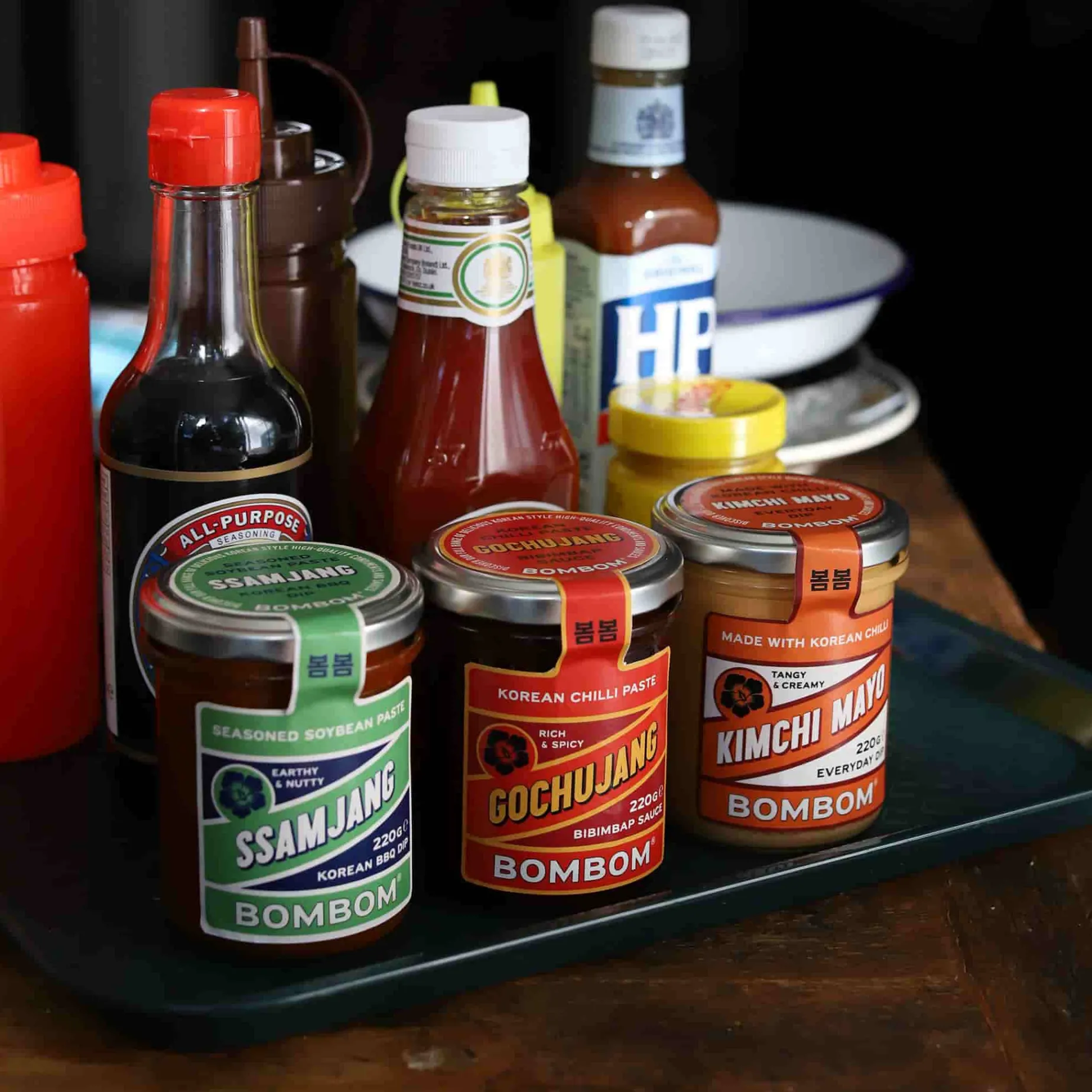 Bombom Korean Ssamjang Seasoned Soybean Sauce, 200g