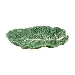 Bordallo Pinheiro Cabbage Leaf Oval Platter