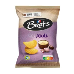Bret's Aioli Crisps, 125g
