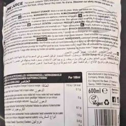 Bristol Syrup Co Lime Juice, 600ml