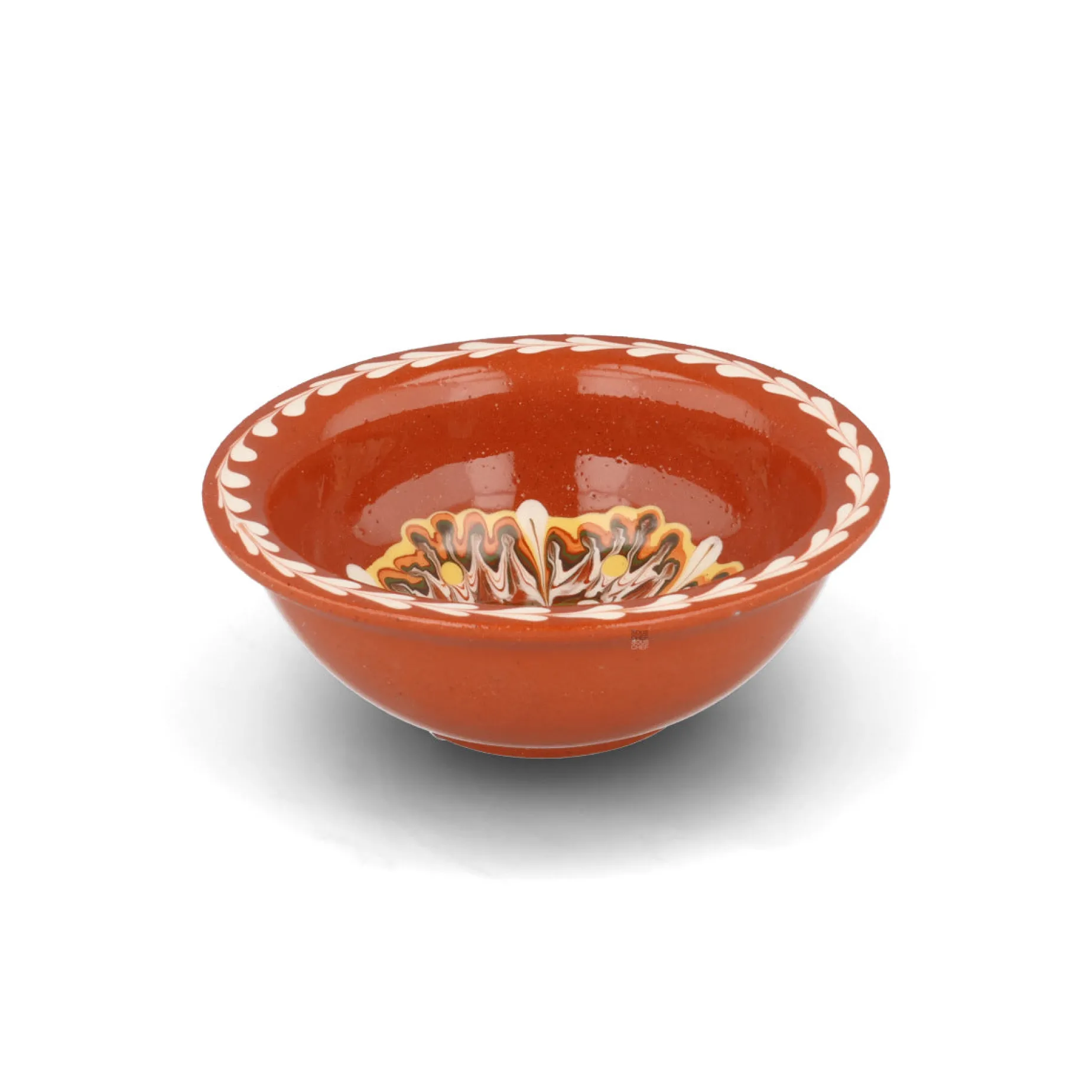 Bulgarian Troyan Brown Sauce Bowl, 10cm