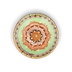 Bulgarian Troyan Mint Green Side Plate, 18cm