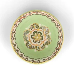 Bulgarian Troyan Mint Green Soup Bowl, 16cm