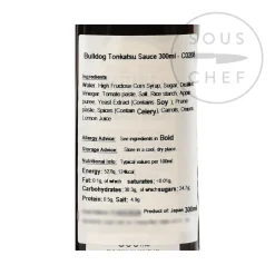 Bulldog Tonkatsu Sauce, 300ml