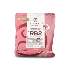 Callebaut Ruby Chocolate Couverture, 400g