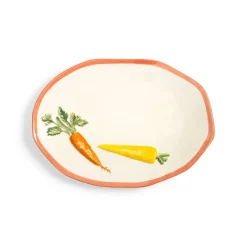 Carrot Ceramic Platter, 40cm