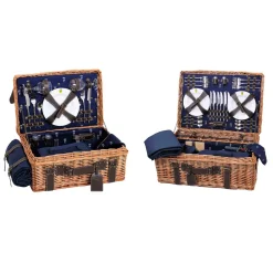 Champs-Elysees Navy Picnic Hamper