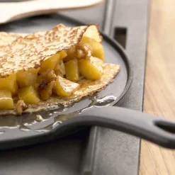 Chasseur Black Cast Iron Crepe Pan, 30cm