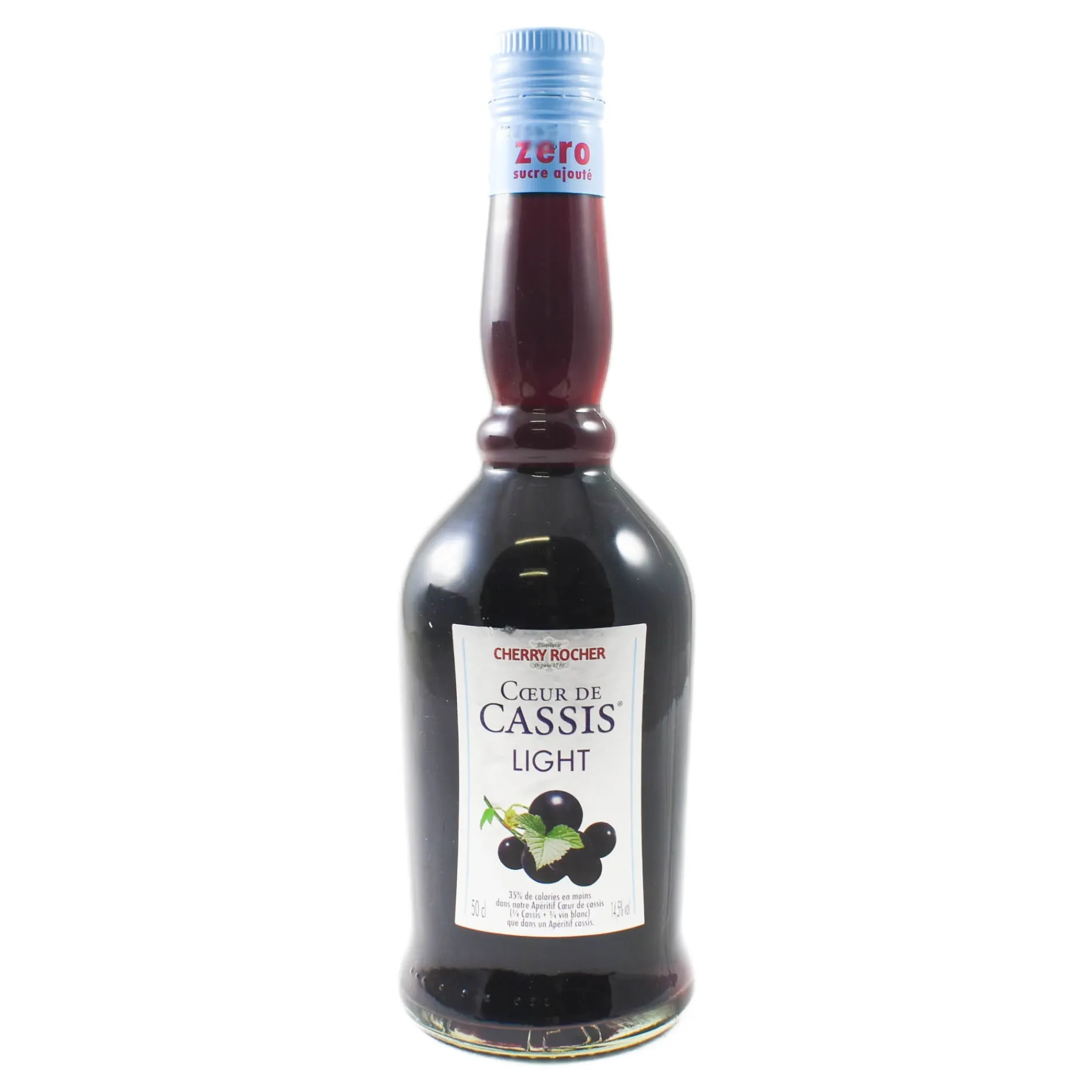 Cherry Rocher Sugar Free Blackcurrant Liqueur, 500ml
