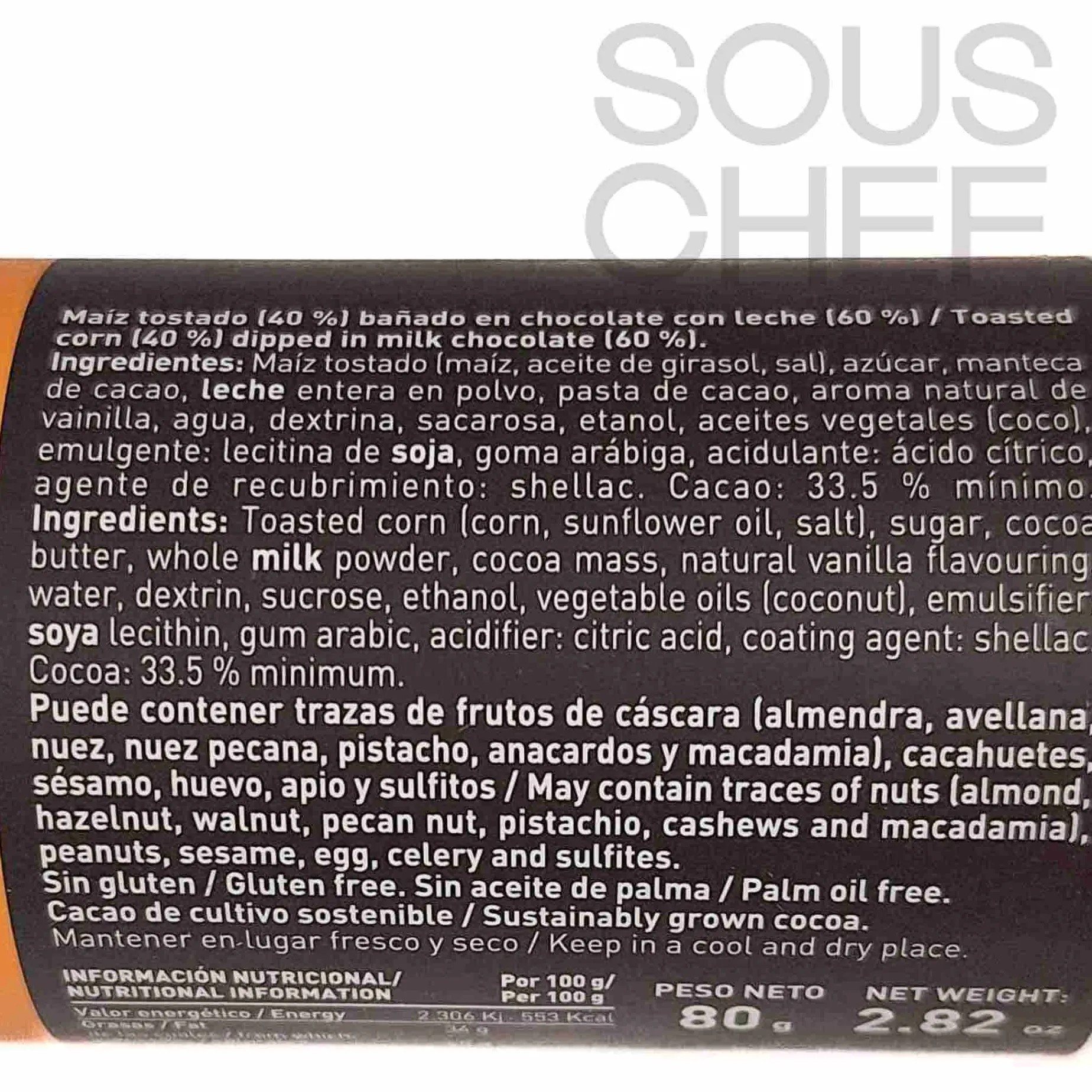 Chocolat Factory Milk Chocolate Covered Roasted Corn, 80g