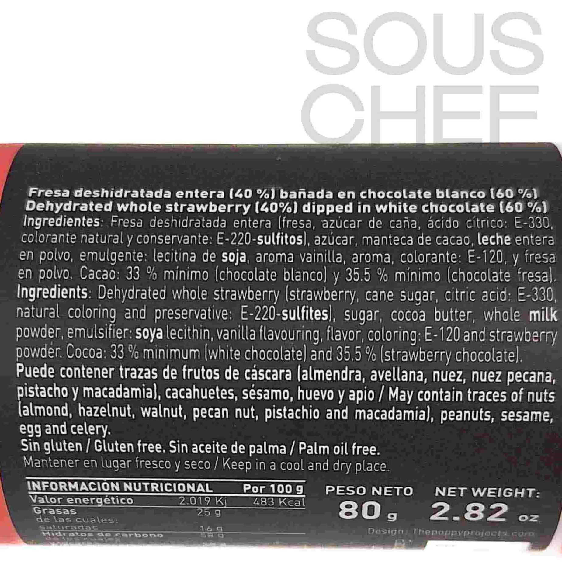 Chocolat Factory White Chocolate Covered Strawberries, 80g