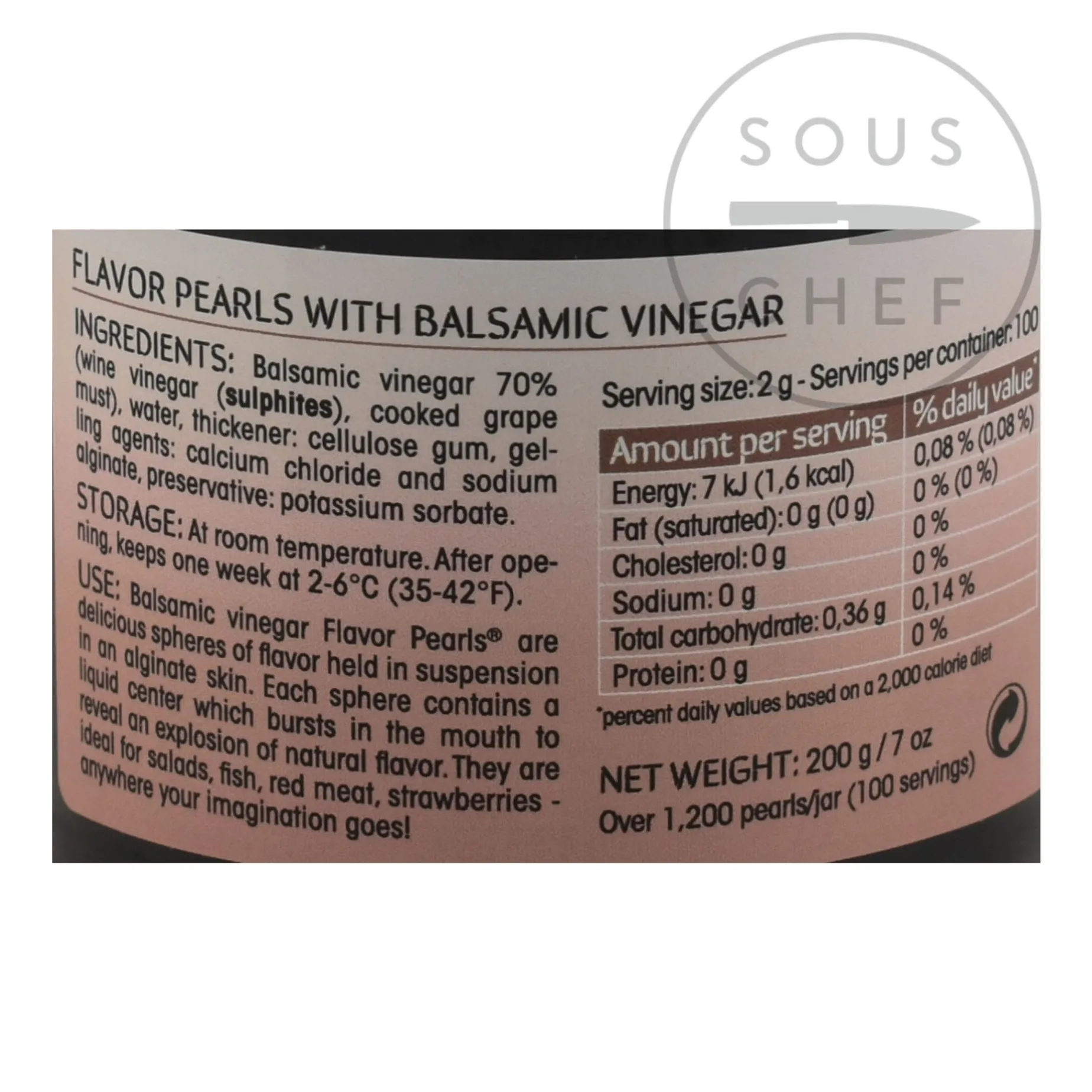 Christine Le Tennier Balsamic Vinegar Flavour Pearls