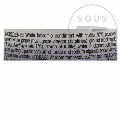 Christine Le Tennier White Balsamic and Black Truffle Flavor Pearls