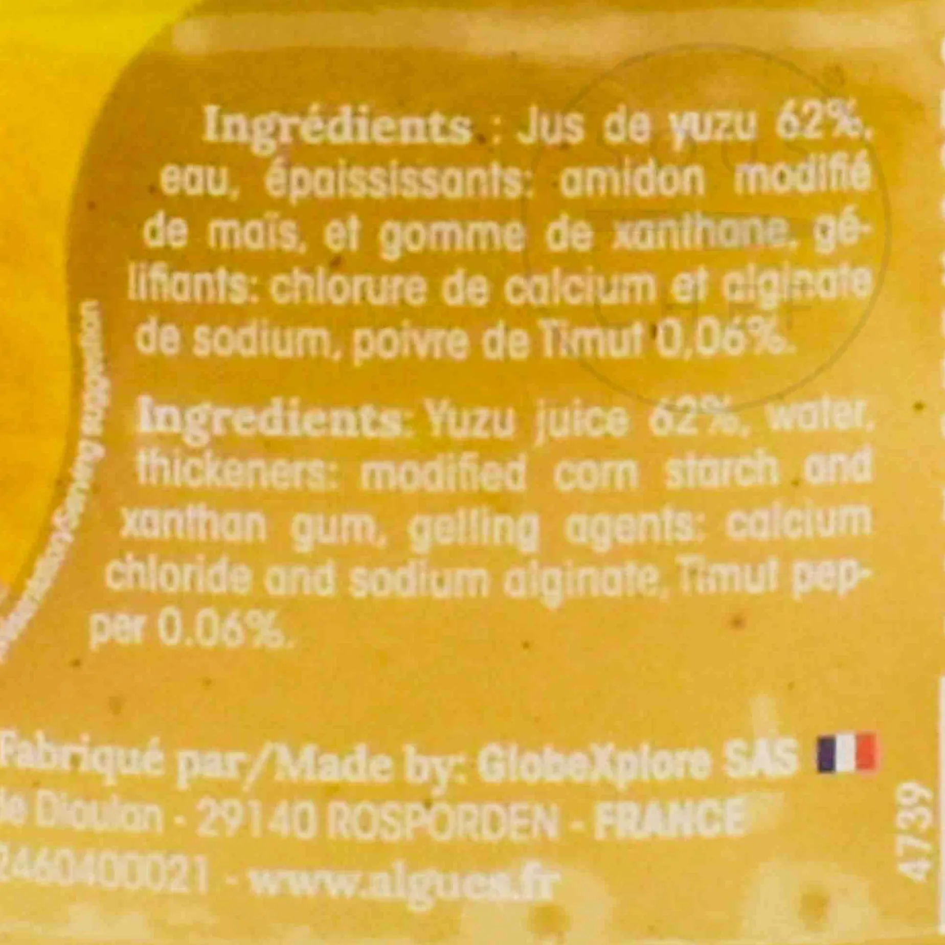 Christine Le Tennier Yuzu & Timut Pepper Spheres, 250g