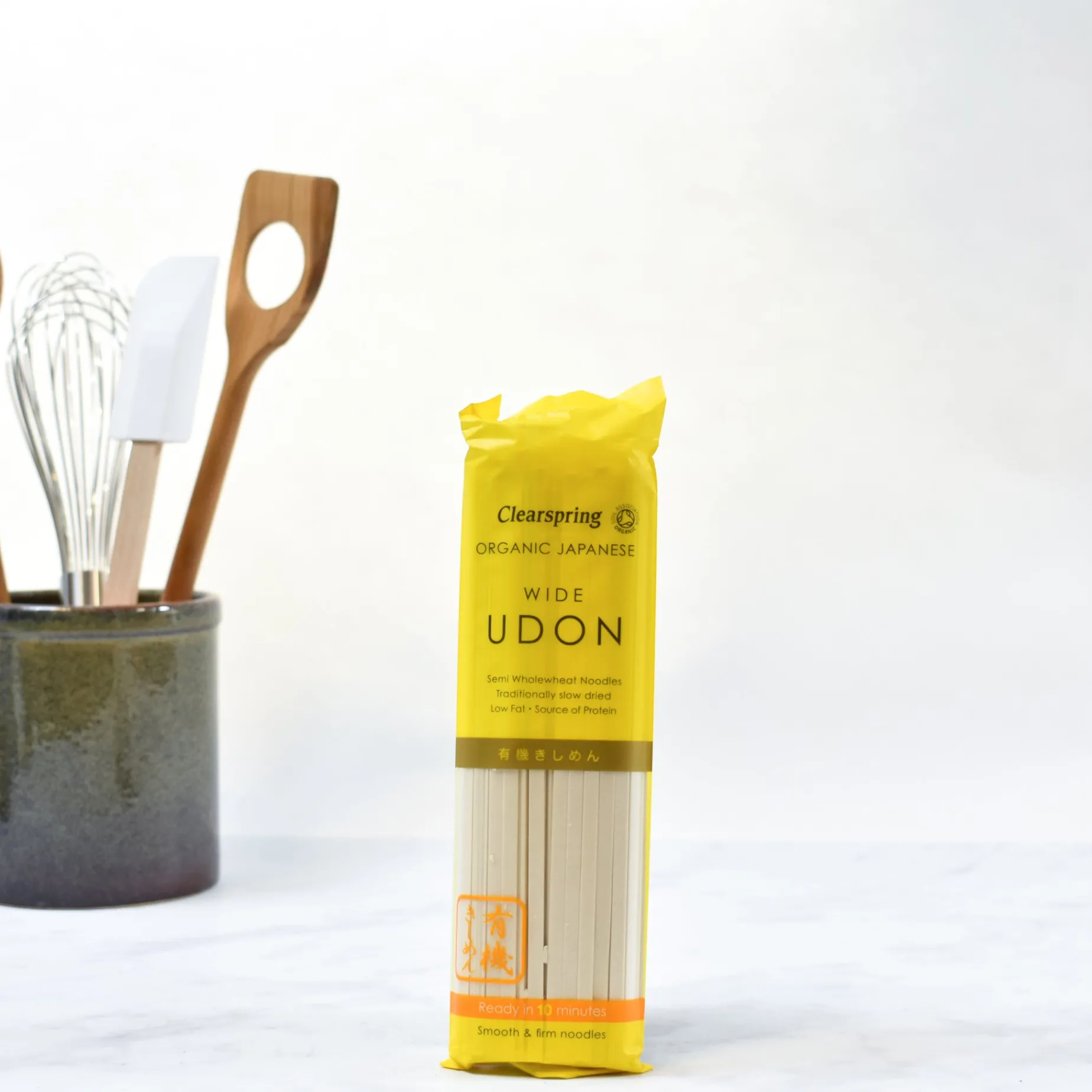 Clearspring Organic Wide Udon Noodles, 200g