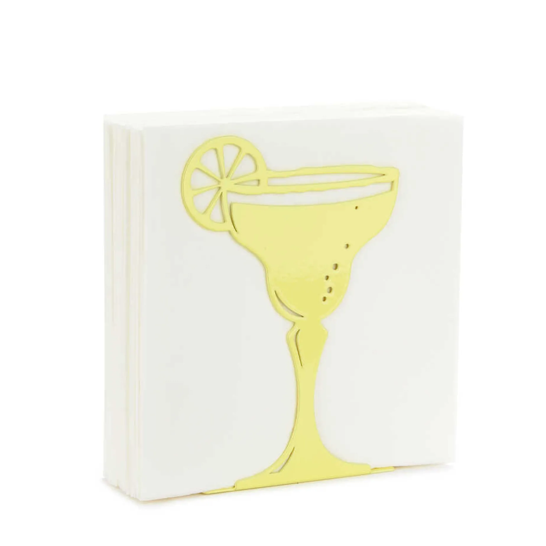 Cocktail Metal Napkin Holder