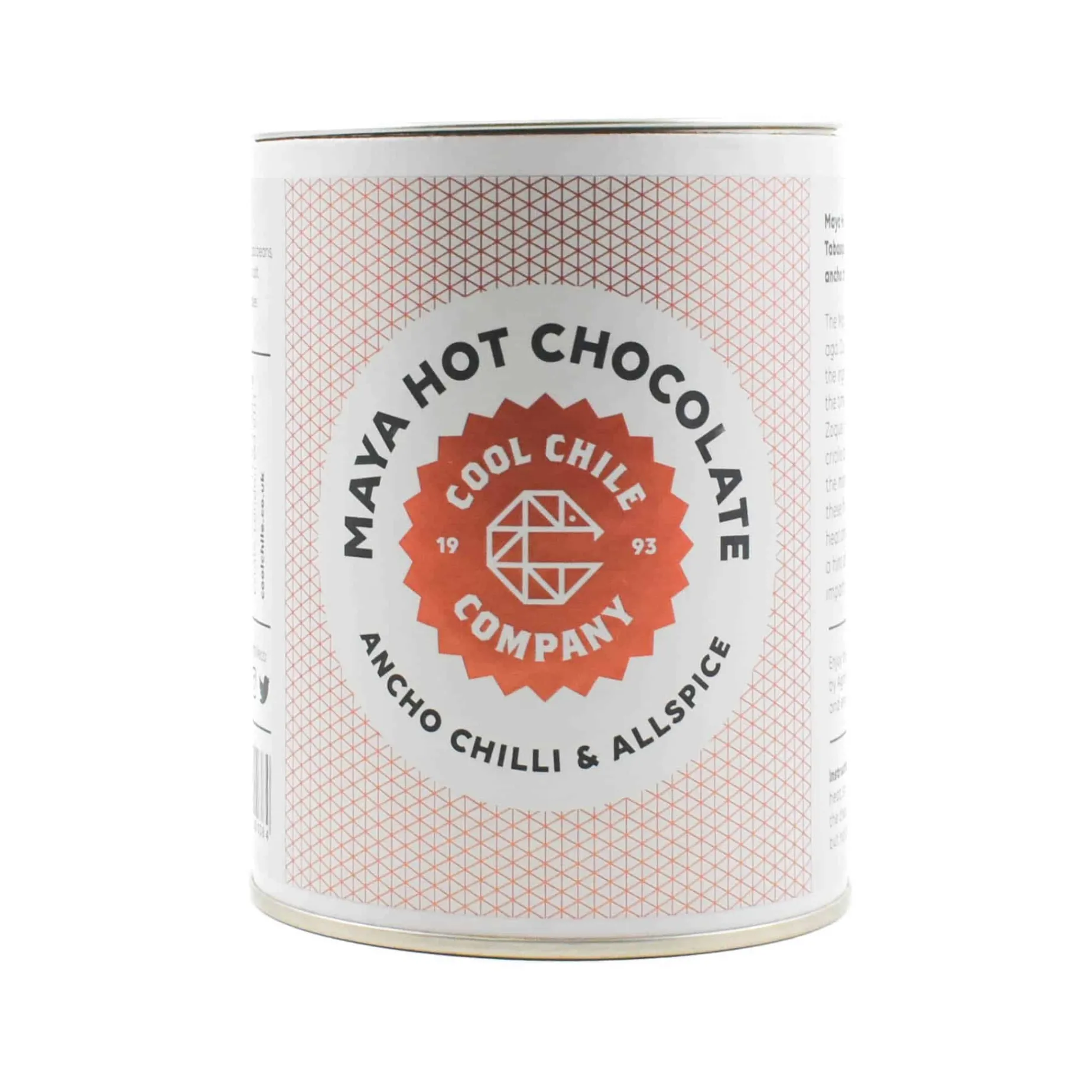Cool Chile Co Maya Hot Chocolate - Ancho Chilli & Allspice, 150g
