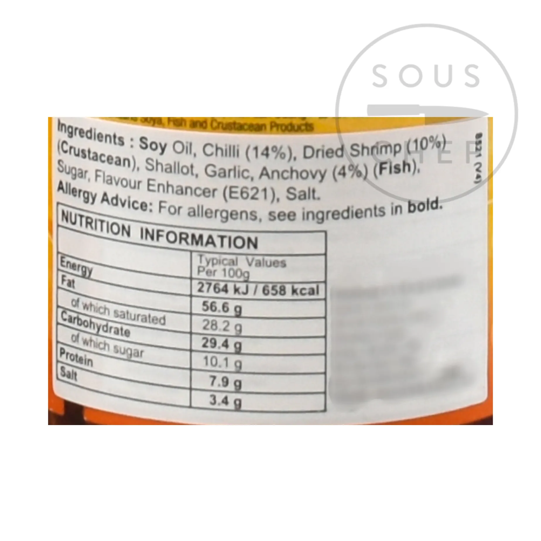 Crispy Anchovy Chilli, 240g