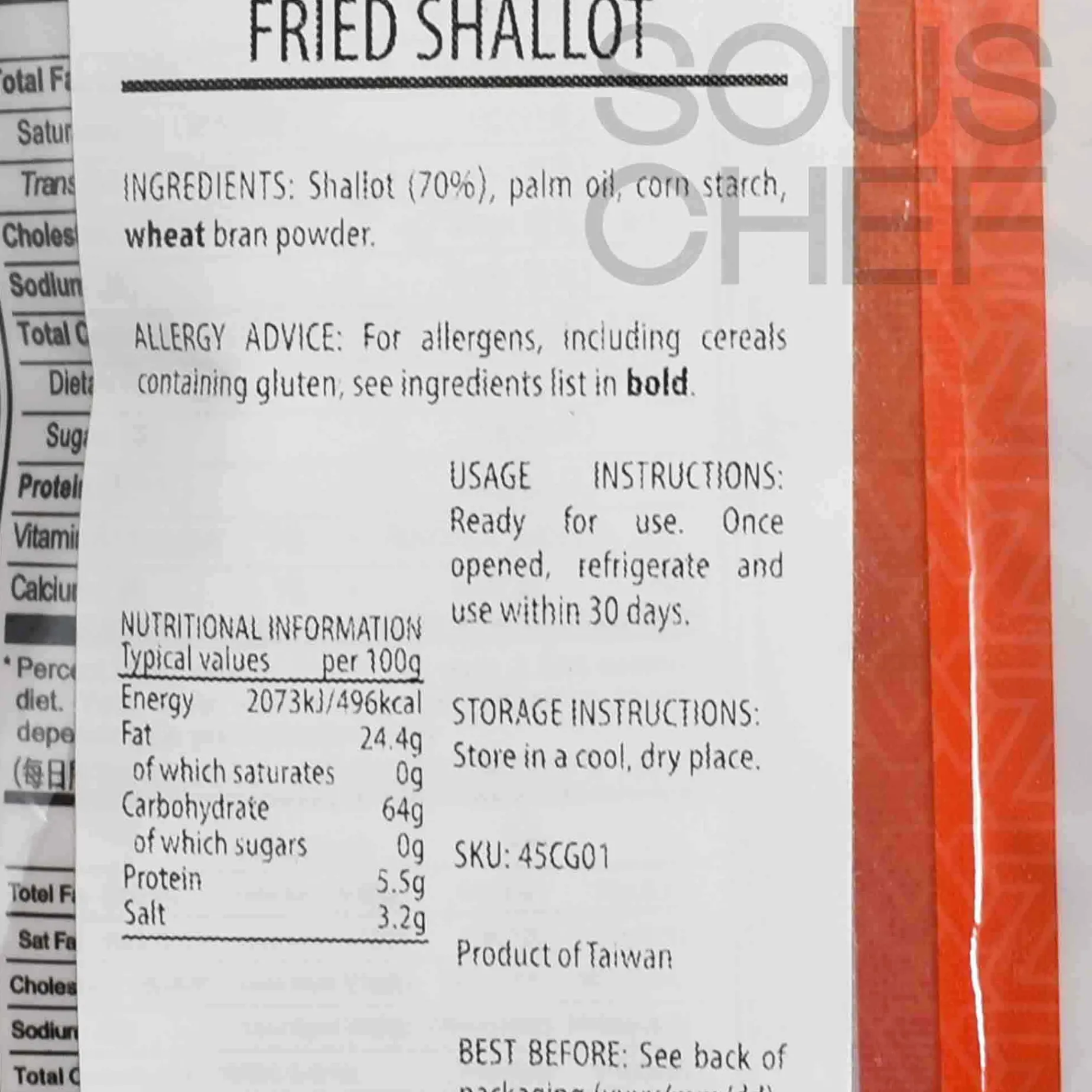 Crispy Fried Shallot, 150g