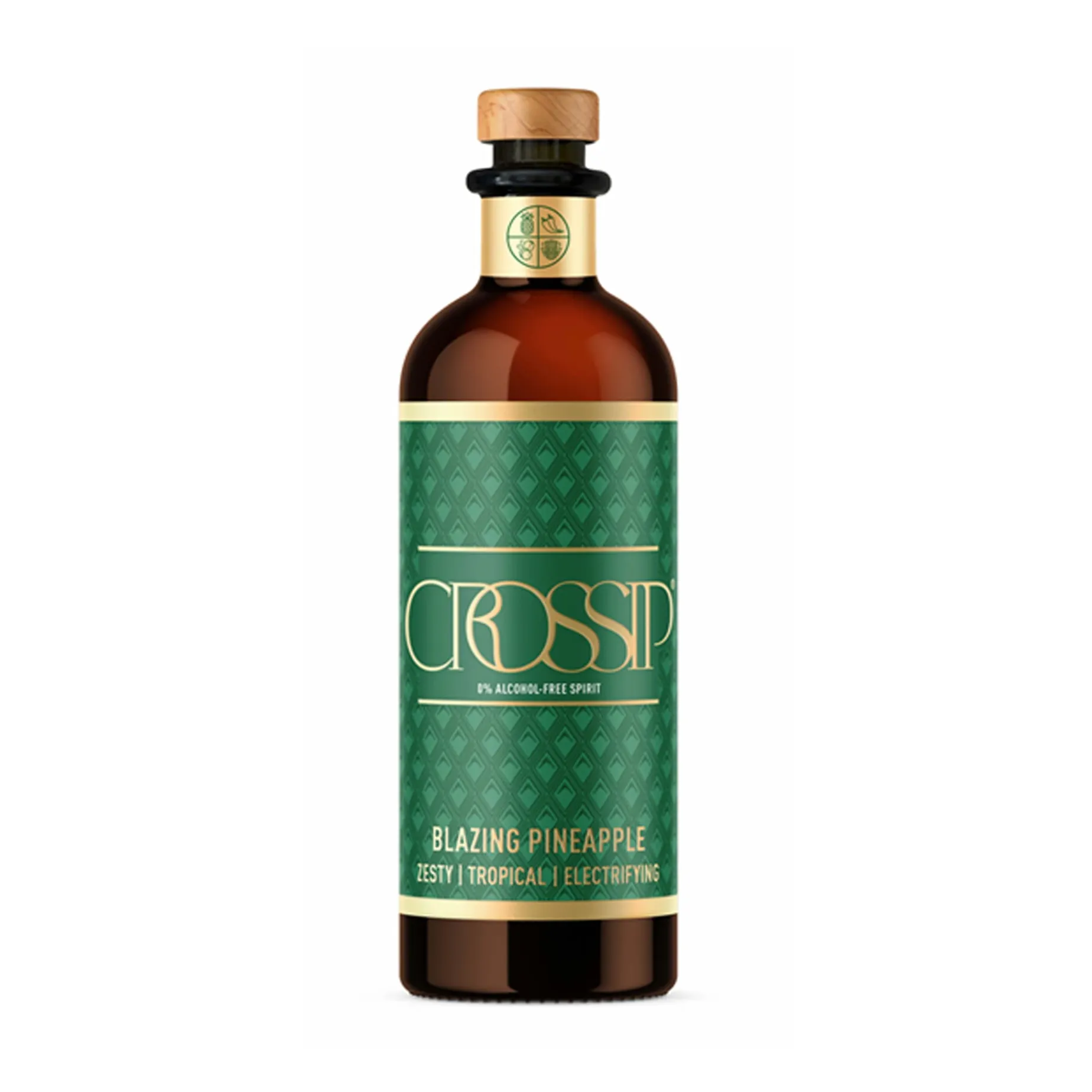 Crossip Blazing Pineapple Non-Alcoholic Spirit, 500ml