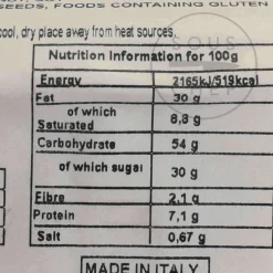 Crunchy Cannoli with Gianduja Cream, 200g