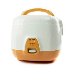Cuckoo 3 Person Orange Electric Rice Cooker, 540ml