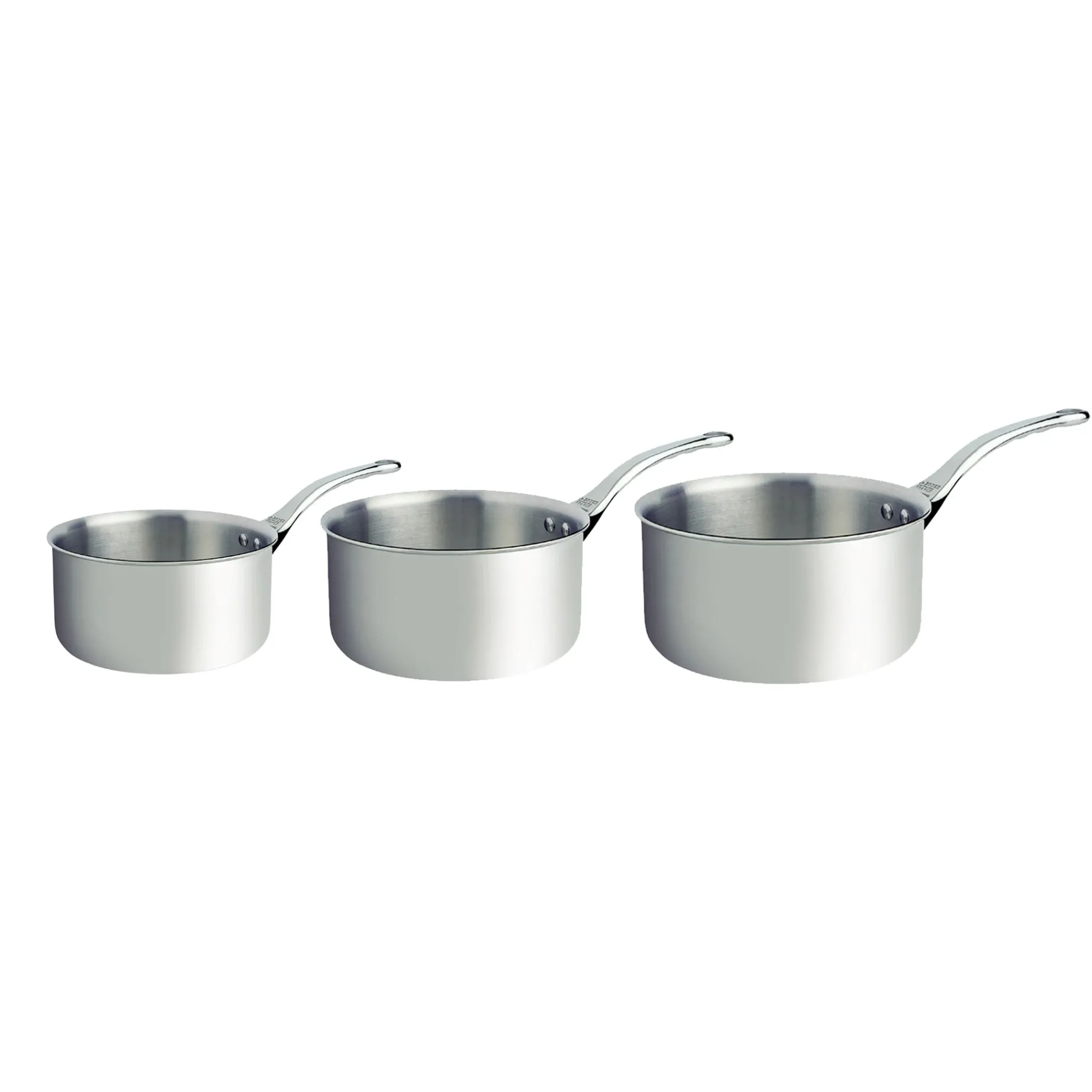De Buyer Affinity 3 Piece Saucepan Set