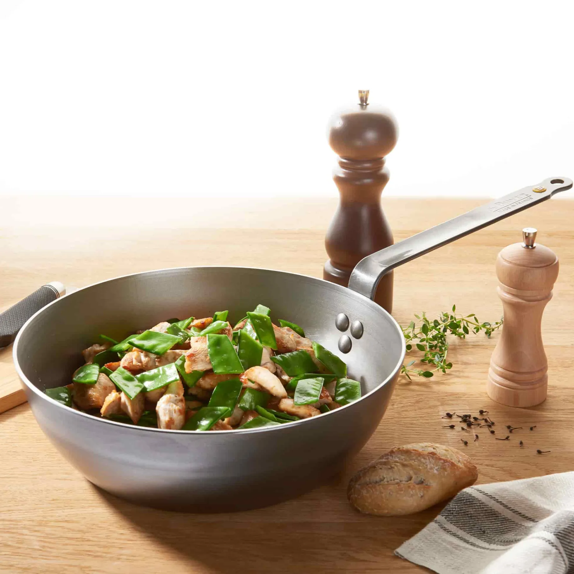 De Buyer Mineral B Country Frying Pan