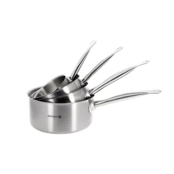 De Buyer Prim Appety Stainless Saucepan Set