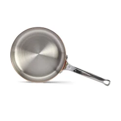 De Buyer Prima Matera Copper Saute Pan with Stainless Steel Handle, 24cm