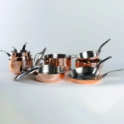 De Buyer Prima Matera Induction-Compatible Copper Saucepan