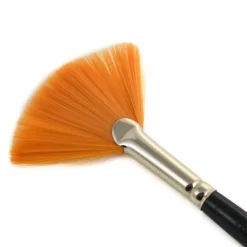 Deco Relief Fan Brush for Gold & Silver Leaf